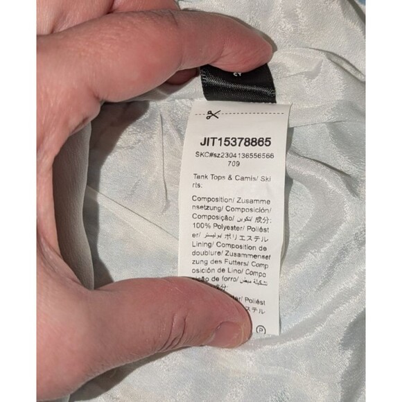 Shein Crop Tops M Women's Blue Black Tweed Button Down Vests Lot of 3 Designer - Picture 9 of 16